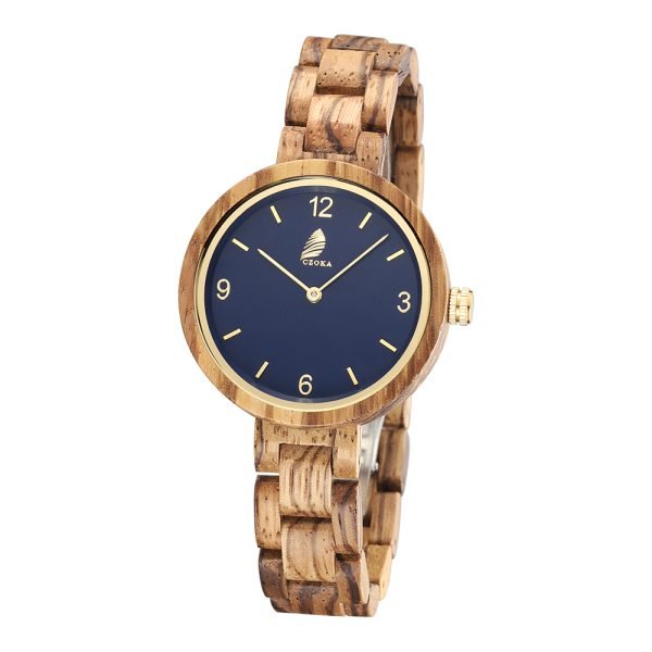 Nordic-Original Women's Wood Watch-Zebra-36mm