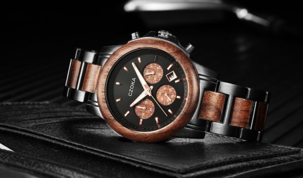 Ash-Original wooden watch-Walnut-43MM