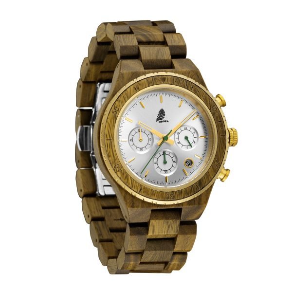 Hunter-Greengreen Sandalwood watch for men-43mm