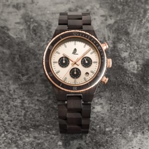 ebony wood watch