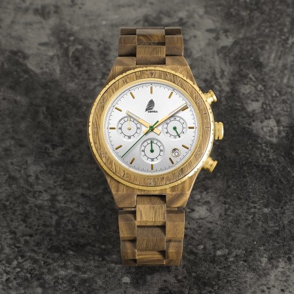 Hunter-Greengreen Sandalwood watch for men-43mm