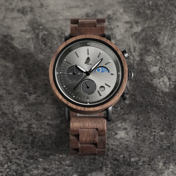 Wootch-Classic wood watch for men-43mm