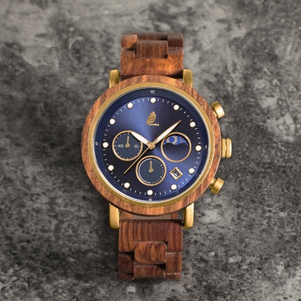 Sailor-Classic wood watch for men-43mm