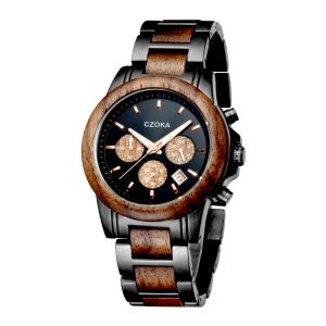 Ash-Original wooden watch-Walnut-43MM