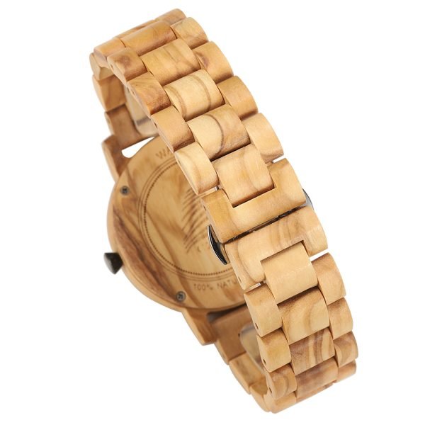 Mariner-Men's Olive Wood Watch-43mm