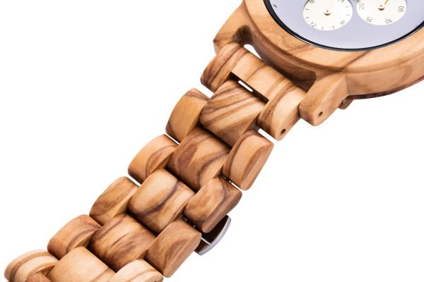 Maverick-Original Olive Wood Watch-43mm