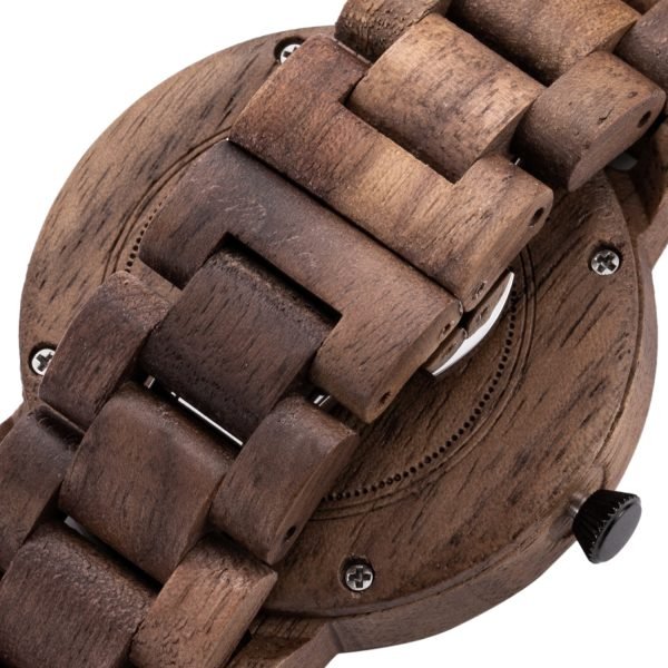 Camo-Original Walnut Wood Watch-43mm