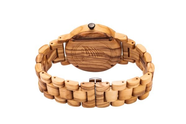 Maverick-Original Olive Wood Watch-43mm