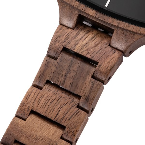 Hyde-Original Walnut Wood Watch-Square-40mm