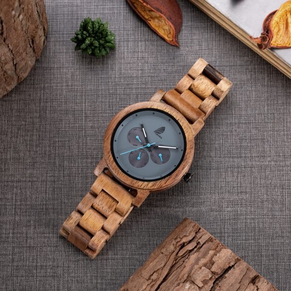 Aero-Original Acacia Wooden Watch-43mm