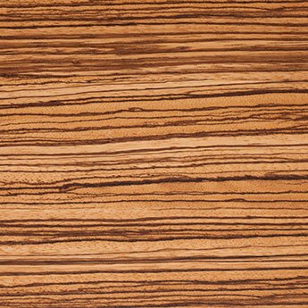 Zebra texture wood sample