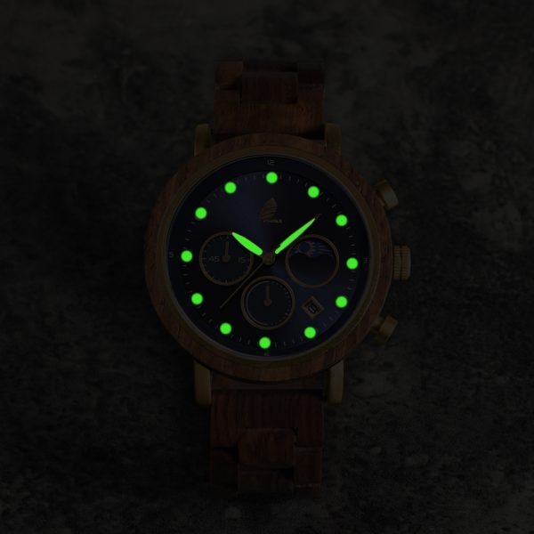 Sailor-Classic wood watch for men-43mm