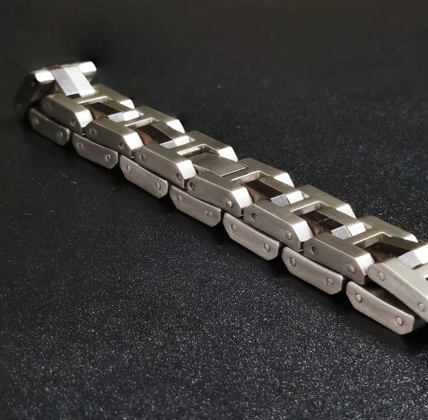 Rustic Wooden and Metal Bracelet – Everyday Men’s Jewelry